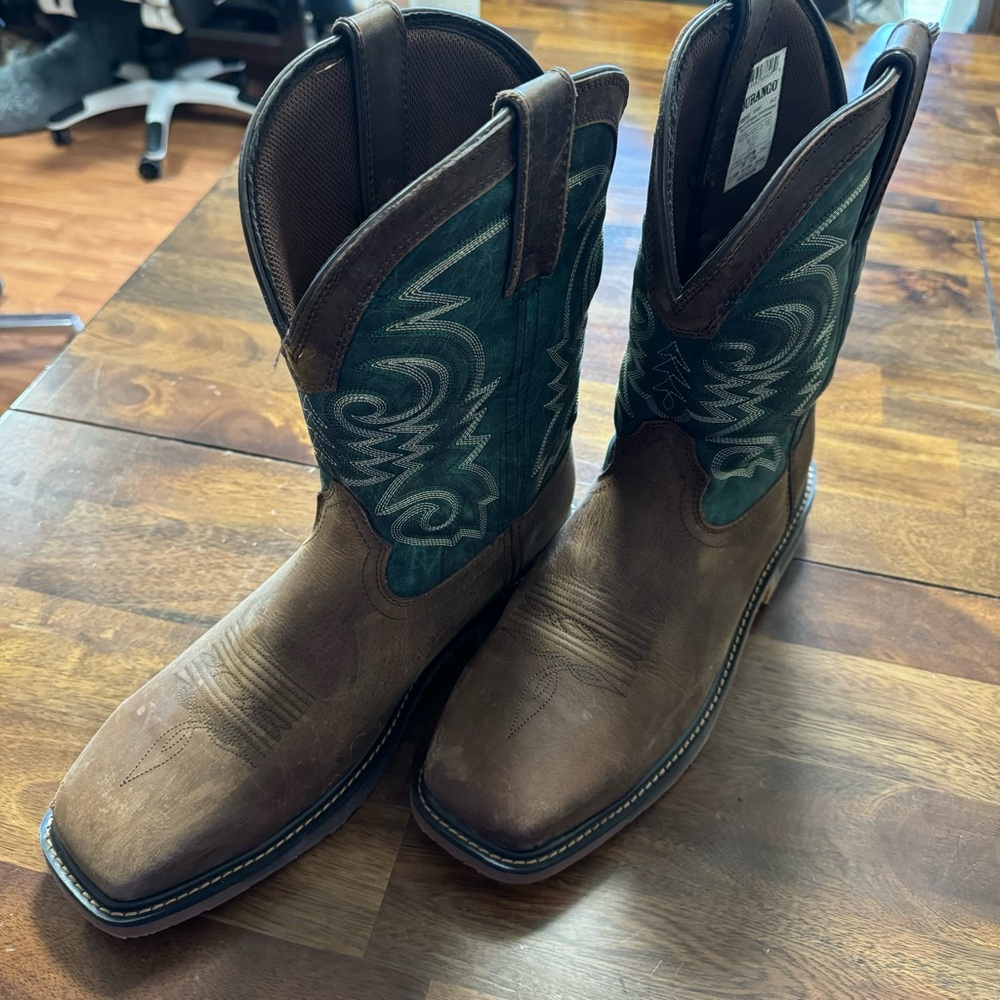 Durango Mens WorkHorse Steel Toe Western Work Boot